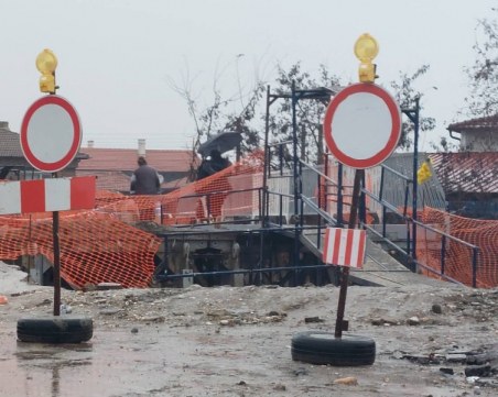 Отвориха моста в Първенец за пешеходци след големите наводнения