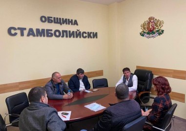 Кметът на община Стамболийски Георги Мараджиев проведе работна среща с