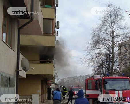 Загасиха пламналия апартамент в Кършияка, ясна е причината за пожара
