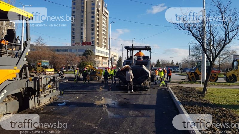 Пускат движението по бул. 