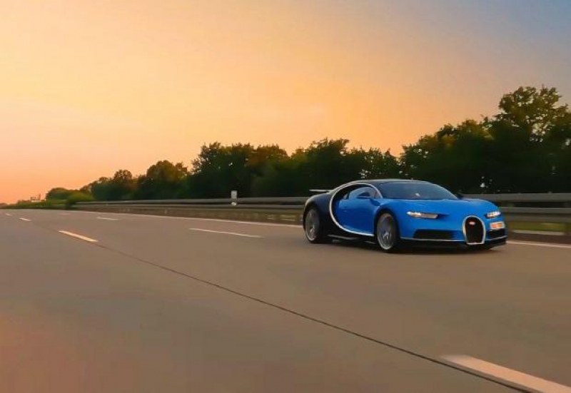 Милиардер вдигна 414 км/ч с Bugatti Chiron на магистрала в Германия