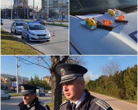 Акция на Пътна полиция в Пловдив по холандски модел, проверяват по няколко водачи едновременно