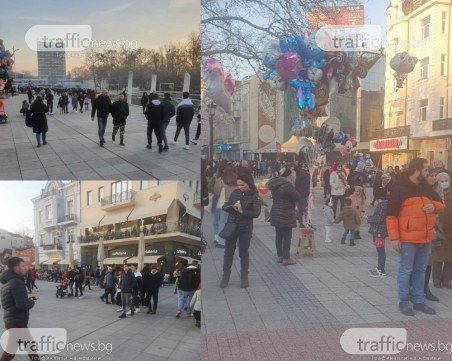 Коледен дух, детски смях и усмивки превзеха Главната на Пловдив