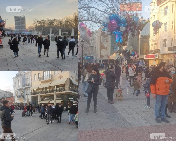 Коледен дух, детски смях и усмивки превзеха Главната на Пловдив