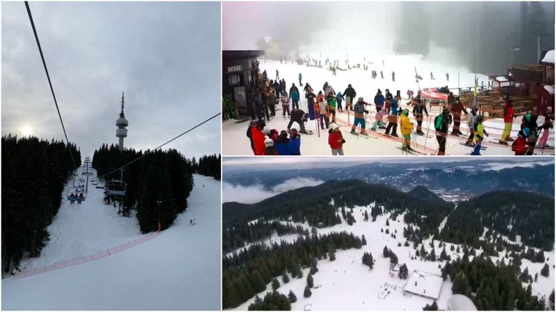 Опашки се извиха за лифта и ски пистите в Пампорово, чужденците прииждат