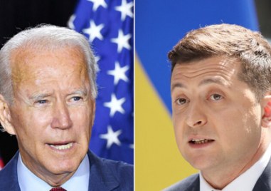 Президентът на САЩ Джо Байдън е заявил пред украинския си