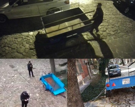 Ръждясалото ремарке в сърцето на Стария град отиде в историята, на негово място… нова кола