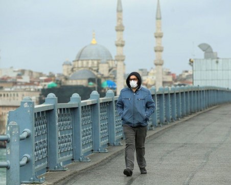 Намаляват наполовина карантината за болни от COVID в Турция