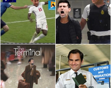 Вижте най-интересните мемета, които заляха интернет след отказа на Австралия да пусне Джокович