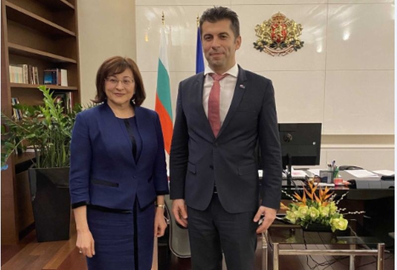Кирил Петков се срещна с председателя на Конституционния съд