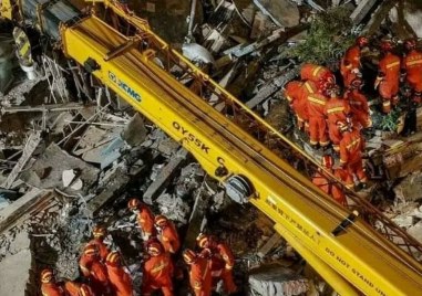 16 души загинаха при рухването на общинска столова в китайския