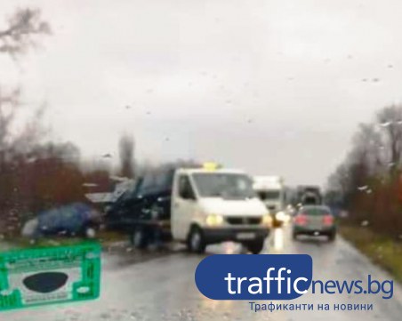 Катастрофа на пътя край Садово