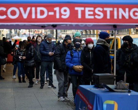 САЩ с рекорд за ден: Отчетоха 1 милион и 400 хиляди нови случая