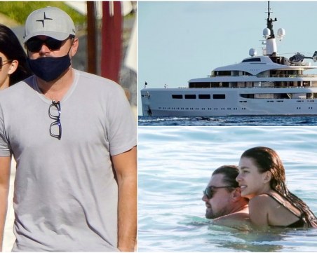 Звездна ваканция: Лео ди Каприо и Камила Мороне на яхта за 150 милиона