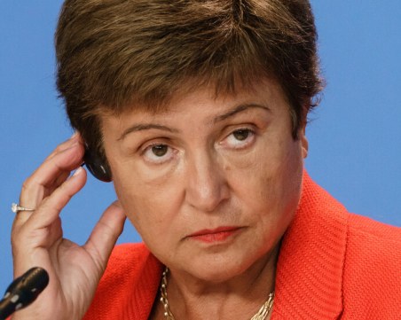 Кристалина Георгиева: Инфлационният натиск ще отслабне до края на 2022 г.