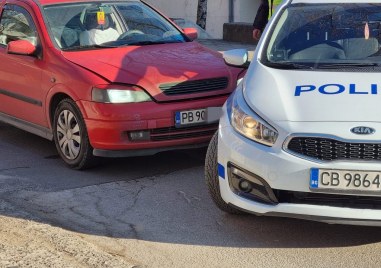 Пловдивчанин употребил сериозно количество алкохол се удари в патрулен автомобил