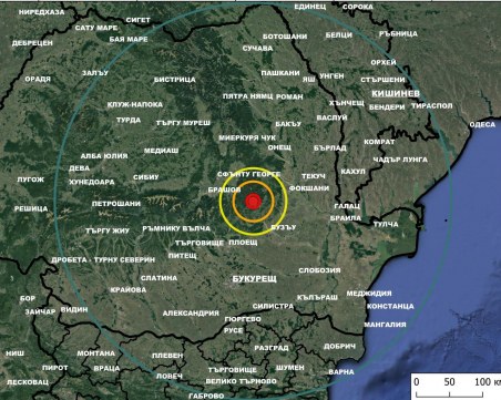 След Гърция: Земетресение и в района на Вранча