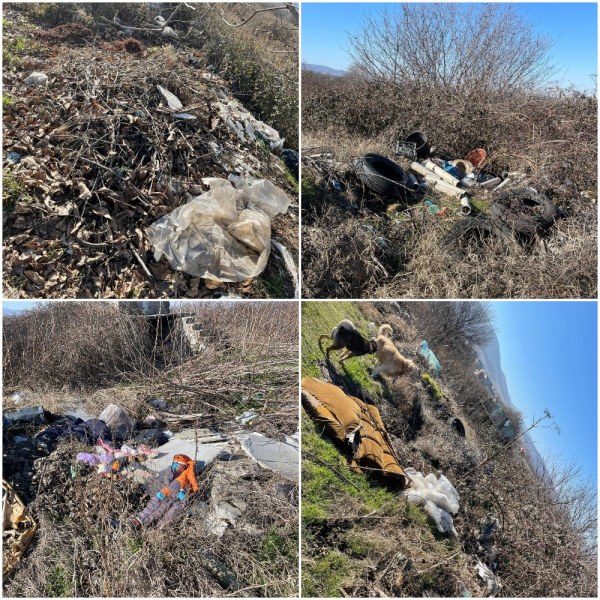 Камари от боклуци около Браниполе превърнаха земеделски земи в сметище