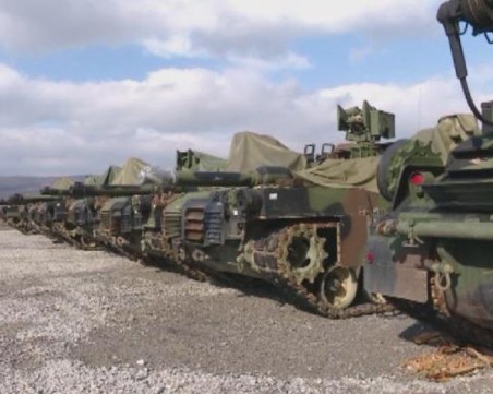 Български и американски военни започнаха съвместни учения на полигона „Ново село”