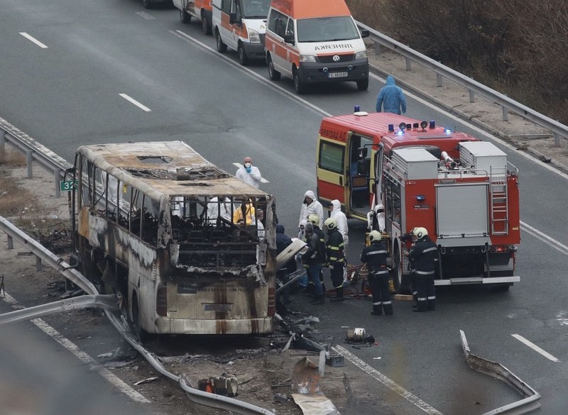 След трагедията с македонски туристи на магистрала Струма, оцелели и