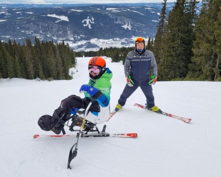 Силата на духа! Параолимпиецът Владимир Гюров стартира на Световния шампионат в Лилехамер