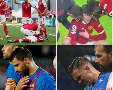 Сърдечните проблеми на футболисти зачестиха, а мачовете се увеличават