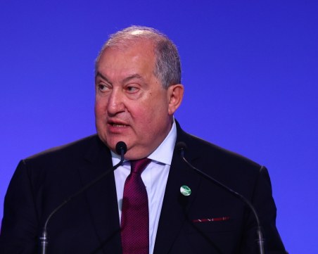Президентът на Армения подава оставка