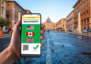 Италианските власти променят срока на валидност на ваксинационните сертификати срещу