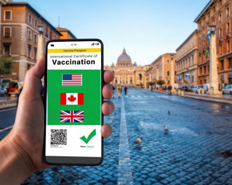 Италия намалява срока на валидност на ваксинационните сертификати