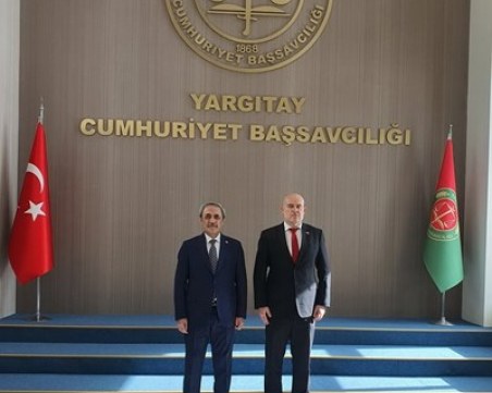 Иван Гешев се срещна с главния прокурор и с шефа на Върховния апелативен съд на Турция