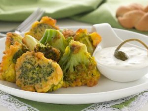 Лесна рецепта за панирани броколи