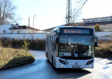 Маршрутът на градските автобуси на територията на квартал Прослав по