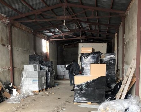 Хванаха голямо количество нелегални цигари при спецакция на ГДБОП