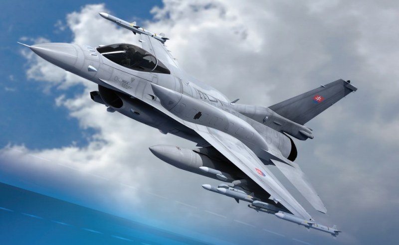 България ще получи тренировъчни симулатори за изтребители F-16 за обучение