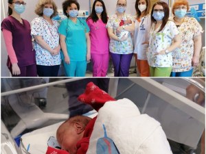Пловдивски лекари спасиха бебе, родено едва 570 гр