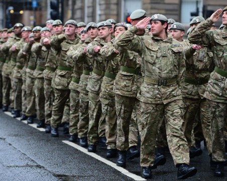 Малко е вероятно британските войски да се включват при евентуален конфликт в Украйна