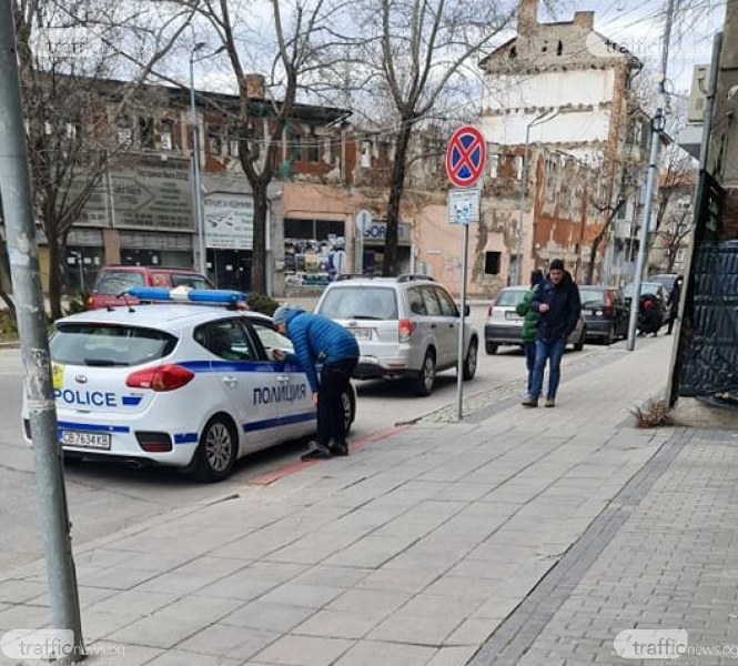 Две коли се удариха в центъра на Пловдив