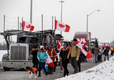 Над 100 000 тира блокираха канадската столица Отава през уикенда