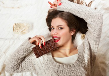 Шоколадът е едно от сладките изкушения на което жените трудно