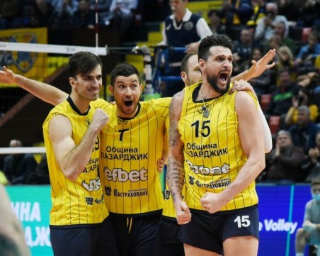 Хебър грабна волейболната Купа след успех над домакина Нефтохимик