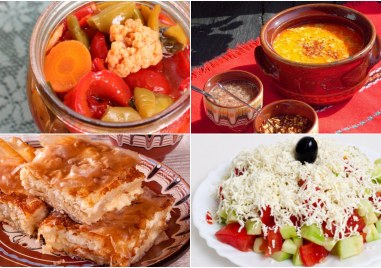 Рецептите в българската кухня са формирани в продължение на векове