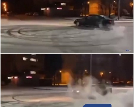 Полицията глоби рейсъра, който дрифтеше в Столипиново