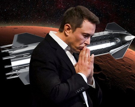 Мъск: Ще трябват между 5 и 10 години, за да изпратим човек на Марс