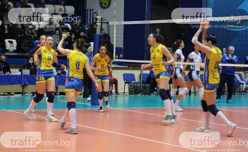 Марица (Пловдив) записа 125-а поредна победа Националната волейболна лига Демакс.