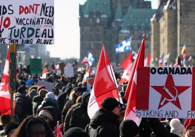 Продължаващата седмица окупация на канадската столица от шофьори на камиони