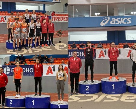 Общо 17 медала за пловдивските атлети от Националното под 20 г.