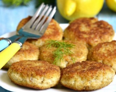 Лесни и вкусни кюфтенца от бяла риба