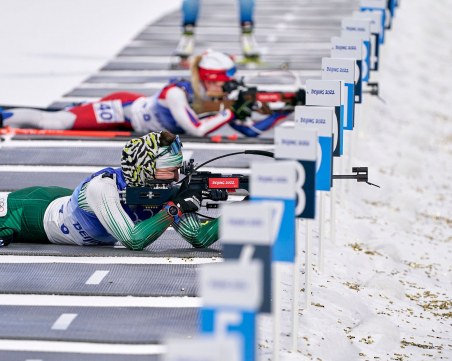 Милена Тодорова с много силно представяне на спринта на 7.5 км. в биатлона