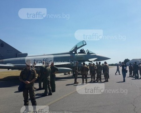 Испанските изтребители с опознавателни полети днес и утре в цяла Южна България