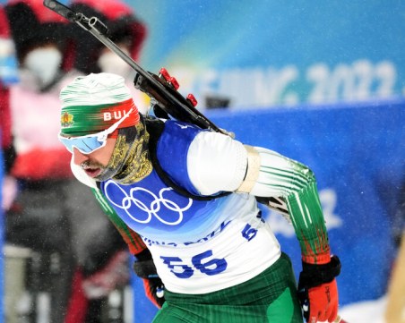 Влади Илиев завърши 25-ти в преследването на 12,5 км в Пекин